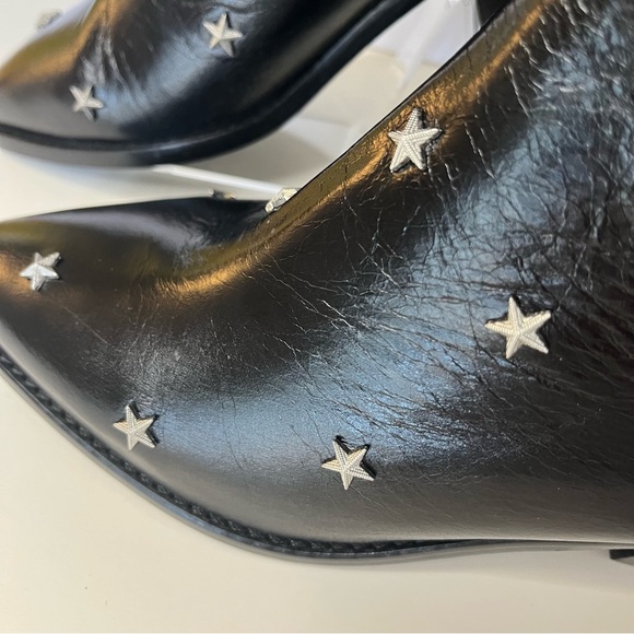 Zadig and Voltaire Tyler Star Studded Boots in Black Size 7 (38) NIB - Picture 5 of 14